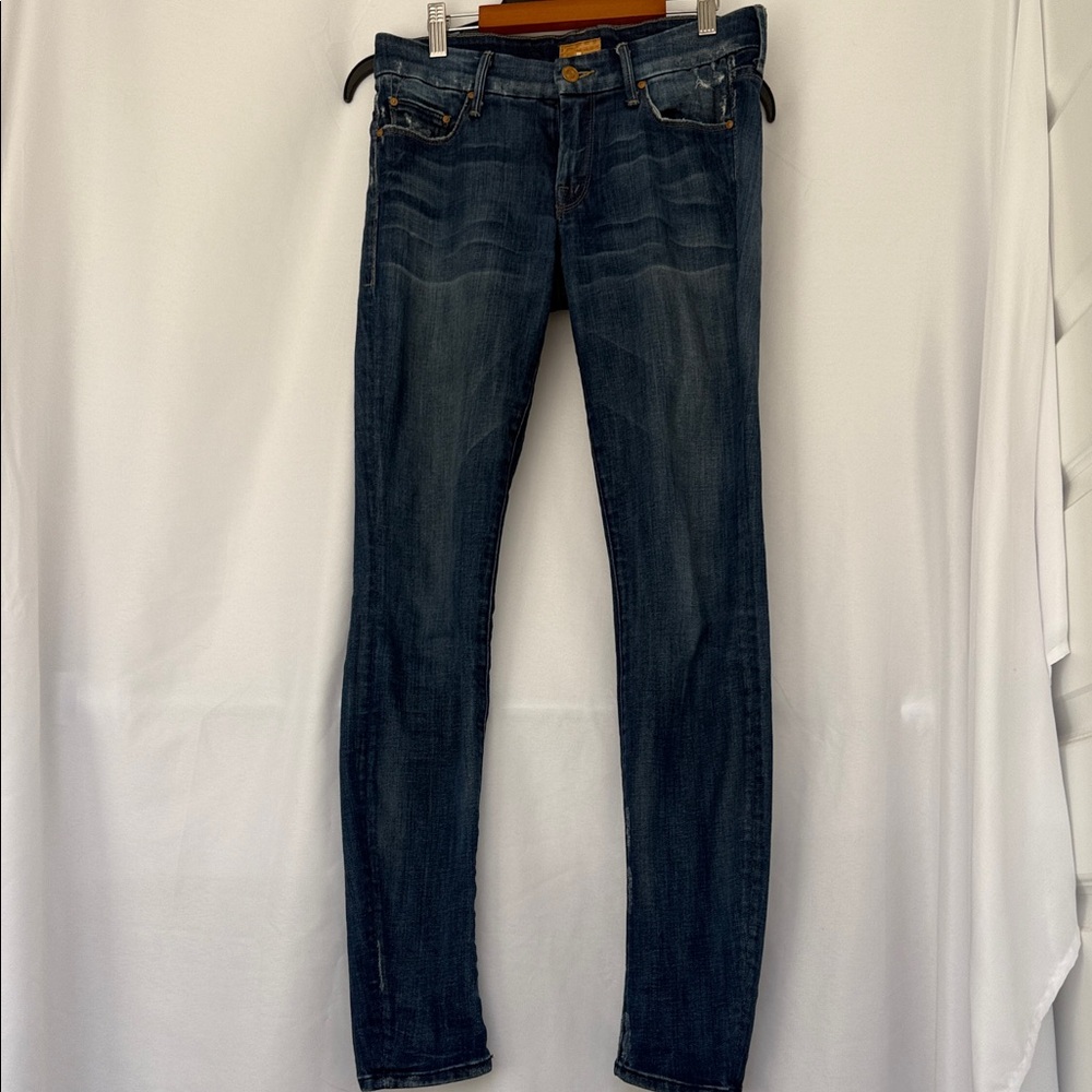 MOTHER Indigo Skinny Jeans